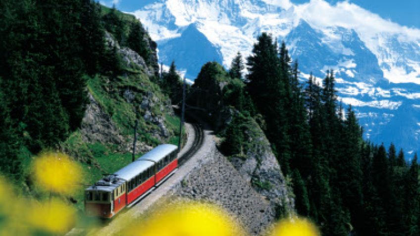 Train tour Berner Oberland